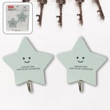 Multipurpose Strong Self-Adhesive Hooks – Heavy Plastic Wall Hooks for Home & Office