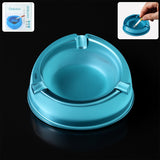 Oblivion Transparent Ashtray with 3 Grooves