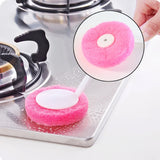 Long Handle Kitchen Dish Scrubber Brush (1 Pc)