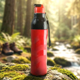 Plastic 1000 ML Approx Sports Water Bottle (1 Pc)
