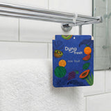 Hanging fruity fragrance deodorizer gel