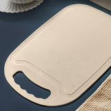 Durable Plastic Chopping Board 34x23 cm (1 Pc)