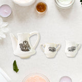 Tickles Tea toy Set | Coffee Kitchen Plastic Set (14 Pcs / Mix Size & Design)