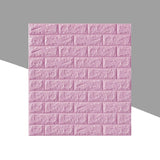 Wallpaper 3D Foam Wallpaper Sticker Panels (70 x 76 Cm / 1 Pc)