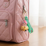 Kids cartoon bag accessory keychain