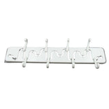 Adjustable Wall Hook: Slides for Easy Access (Bathroom & Home)