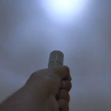 Portable Mini Torch / Flashlight LED Powerful High Lumens Pen Light Easy To Carry, Portable Pocket Compact Torch for Emergency 3 Battery operated (Battery not included / 1 pc)