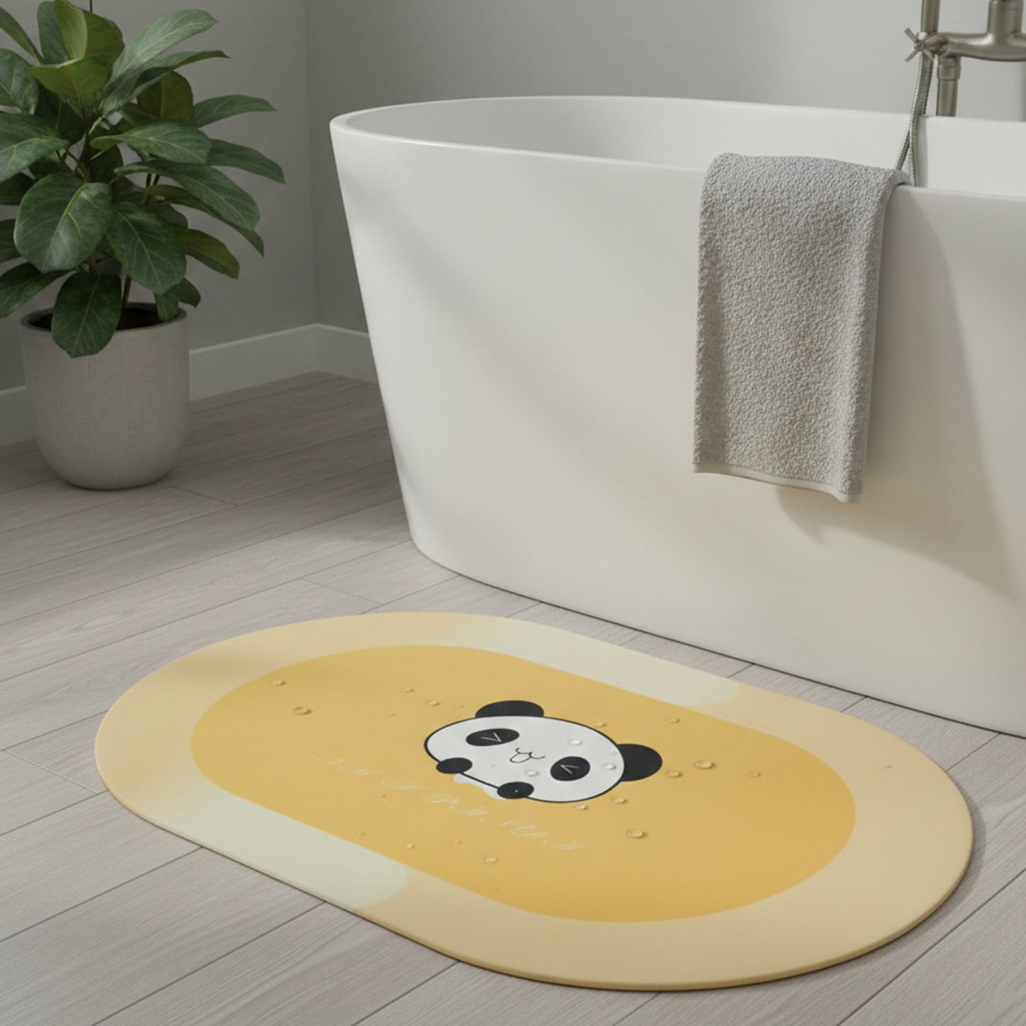 Decorative Panda Bath Mat