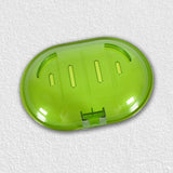 Wall-Mounted Plastic Soap Dish Holder for Bathroom & Kitchen