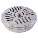 Safe coil burning stand container
