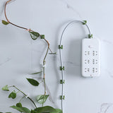 Plant Climbing Wall Fixture Clip Self-Adhesive Hook (Approx 200 Pcs Set)