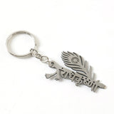  radha krishna engraved keychain