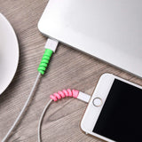 Spiral Charger Cable Protector for All Universal Cable (Pack of 10)