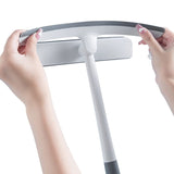 2-in-1 Window Glass Cleaning Wiper with Microfiber Pad
