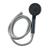 Handheld Bathroom Shower Head with Flexible Stainless Steel Hose 143 Cm Long