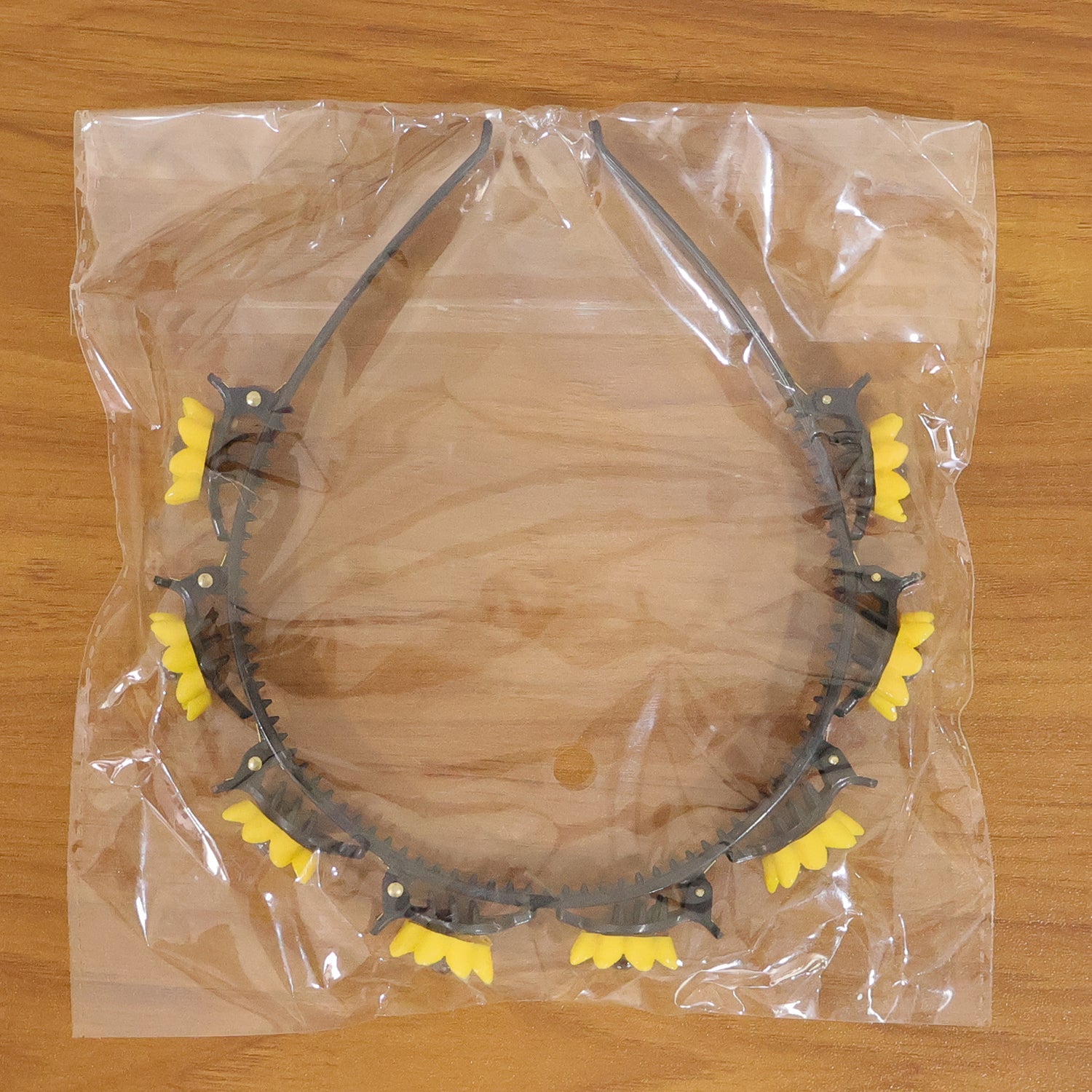 stylish sunflower clip band