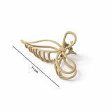 Minimalist Matte Finish Elegant Hair Claw Clip for Women (1 Pc)