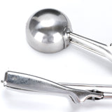 Ice cream scoop on counter