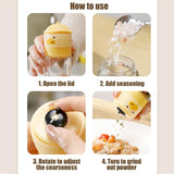 Duck Head Glass Spice Grinder (1 Pc)