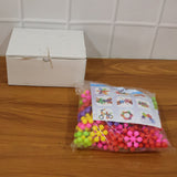 DIY Building Blocks Toy for Kids – Colourful Creative Puzzle (1 Set)