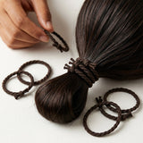 Braided Elastic Hair Bands Set (1 Set)