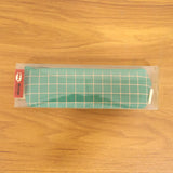Premium Green Grid Printed Zipper Pencil Pouch Organizer (1 Pc)