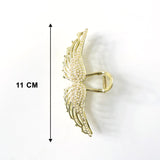 Premium Pearl Studded Elegant Hair Claw Clip for Women (1 Pc)
