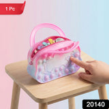  Rainbow pop it fidget coin pouch