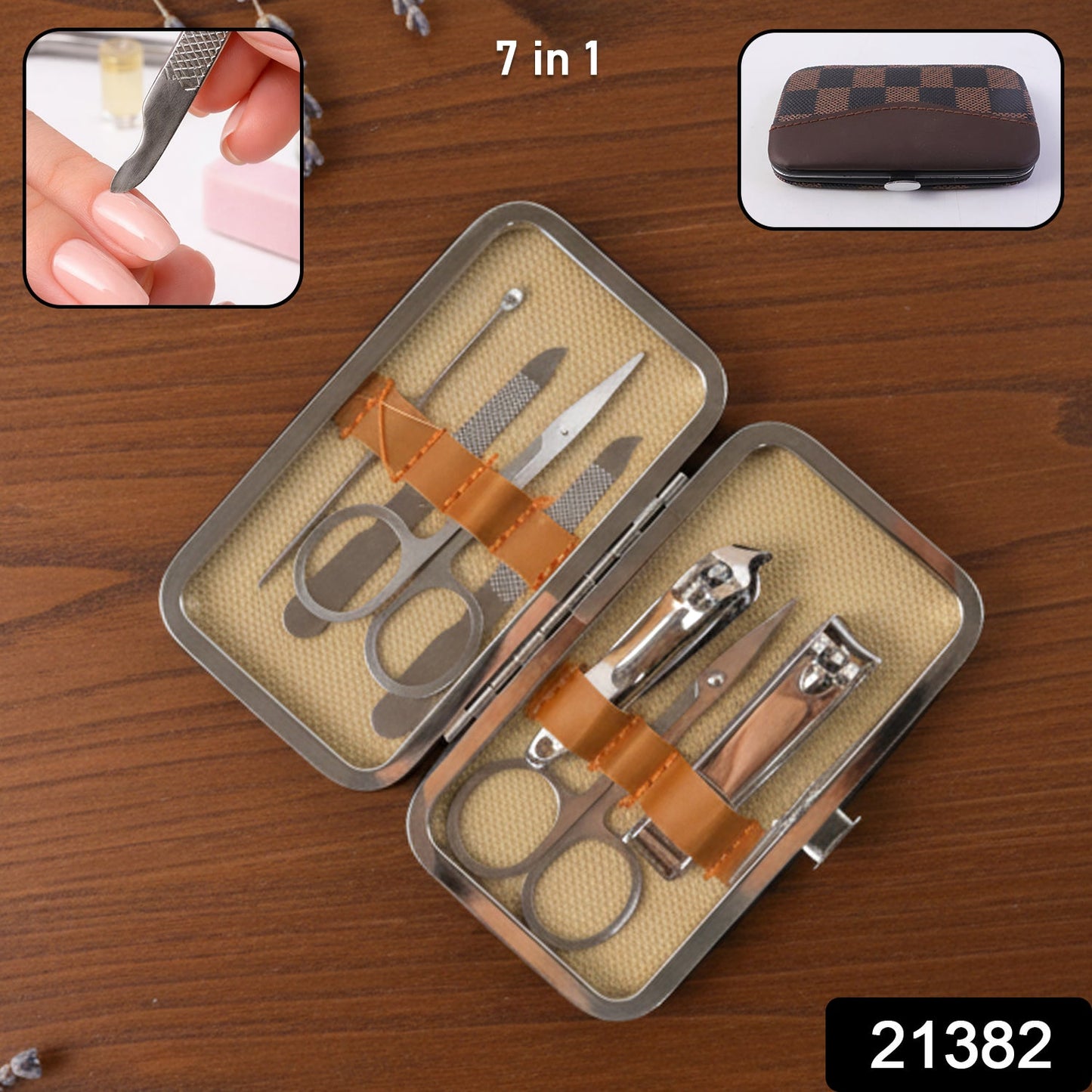 Complete nail grooming tool set