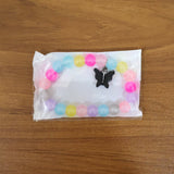Premium Multicolor Pastel Bead Stretch Bracelet (1 Pc)