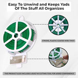 Reusable Green Twist Tie Roll (50 Meter Length)