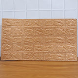 Wallpaper 3D Foam Wallpaper Sticker Panels (76 x 70 Cm / 1 Pc)