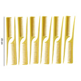 plastic tail comb set for precise hair styling