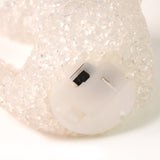 Dolphin Shape Crystal LED Night Light Lamp – Glowing Animal Decorative Light (1 Pc)