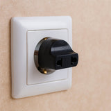 2 Pin 4 Amp Plug Converter, Plug Adapter With Color Box (1 Pc )