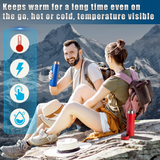 0726 Vacuum Insulated Water Bottle with LED Temperature Display (1 Pc / Multicolor)