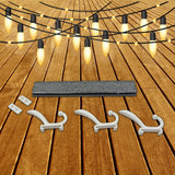 Wall Mounted Coat Hanger Rack – 6 Hooks for Clothes, Jackets & Hats