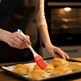 Spatula and Pastry Brush for Cake Decoration