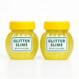Soft Jar Slime Combo of Glitter Slime and Crystal Slime