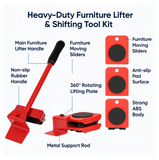 Heavy-Duty Furniture Lifter & Shifting Tool