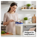 Modular Transparent Airtight Food Storage Container - 2000 ml