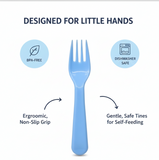 Reusable Heavy Weight Plastic Forks Serving Fork Set for Kitchen Travel Home 5 Pc