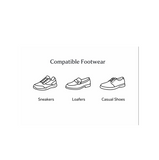 No-Show Liner Socks with Anti-Slip Heel Grip  (1 Pair)