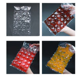 Disposable Ice Cube Bags, Cold Ice Pack Cooler Bag for Cocktail Food Wine