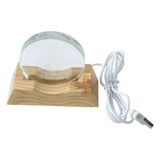 3D Lord Ganesha Acrylic LED Night Lamp (1 Pc)