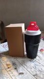 Portable insulated mug with lid