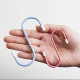 S Shape Metal Hooks for Hanging, Heavy Duty S Shaped Hooks (6 Pcs Set)