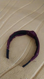Women's Polka Dot Fabric Knot Hairband – Stylish & Comfortable (1 Pc)