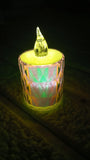4 Pc Flameless and Smokeless Decorative Melting Candles LED Tea Light, Diwali