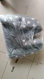 3XL Extra-Large Star Pattern Round Pet Bed for Cats & Small Dogs